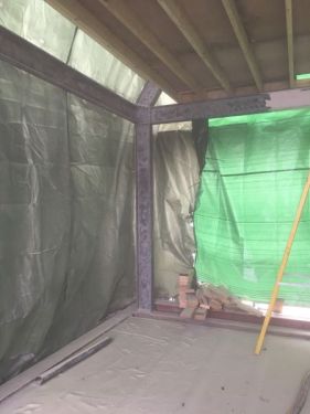 Click Here To Enlarge This Photo Of Sandblasted Steel Frame