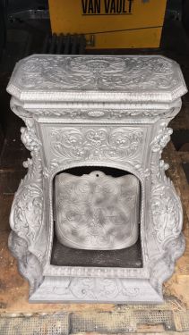 Click Here To Enlarge This Photo Of Sandblasted Walls And Fireplaces