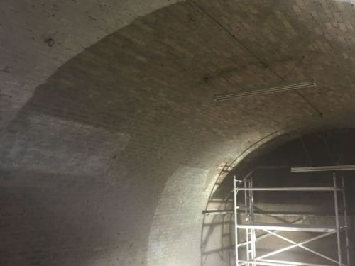 Railway Arch Brickwork Shotbalsting