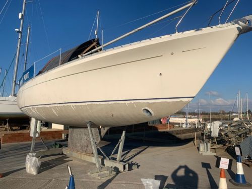Click Here To Enlarge This Photo Of Sandblasted Yacht