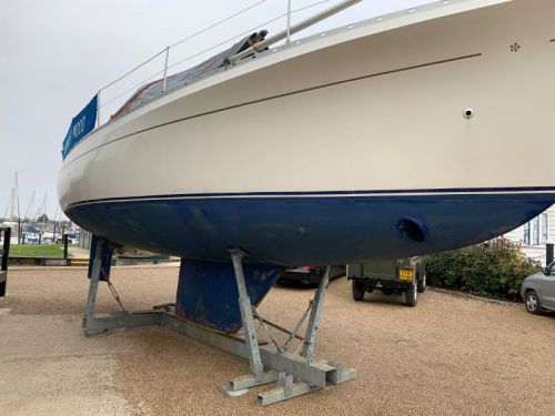 Sandblasted Yacht