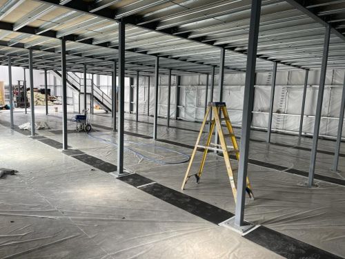 Click Here To Enlarge This Photo Of Intumescent Painting Protection