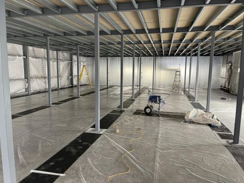 Click Here To Enlarge This Photo Of Intumescent Painting Protection