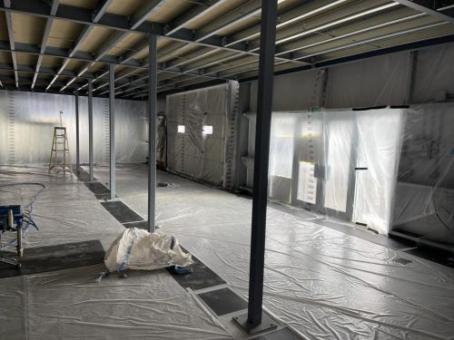 Click Here To Enlarge This Photo Of Intumescent Painting Protection