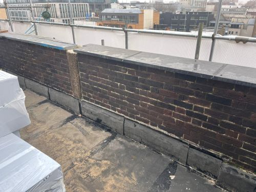 Click Here To Enlarge This Photo Of Sand Blasted Brickwork