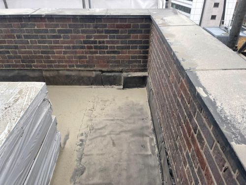 Click Here To Enlarge This Photo Of Sand Blasted Brickwork