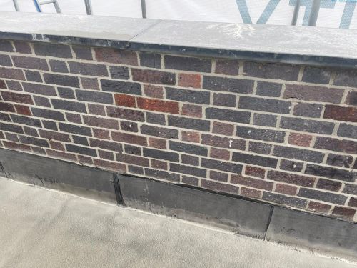Click Here To Enlarge This Photo Of Sand Blasted Brickwork