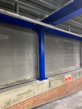 Click Here To Enlarge This Photo Of Underground Car Park Blasting