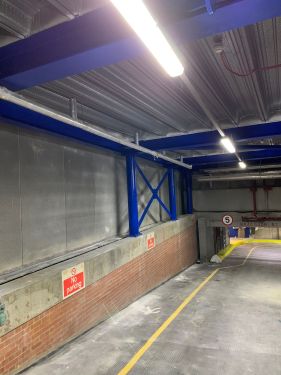 Click Here To Enlarge This Photo Of Underground Car Park Blasting
