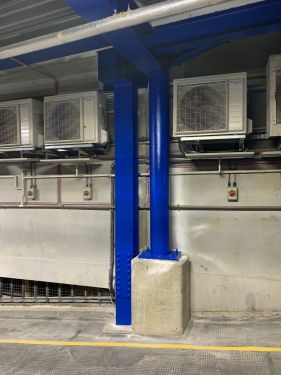 Click Here To Enlarge This Photo Of Underground Car Park Blasting