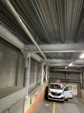 Click Here To Enlarge This Photo Of Underground Car Park Blasting