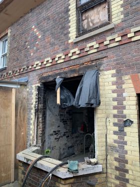 Click Here To Enlarge This Photo Of Damaged Brickwork