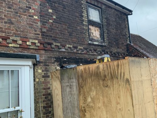 Damaged Brickwork