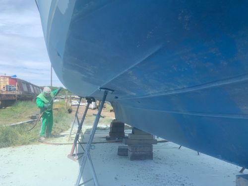 Click Here To Enlarge This Photo Of Anti Foul Removal