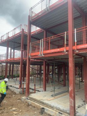 Click Here To Enlarge This Photo Of Intumescent Painting New Care Home