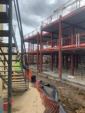 Click Here To Enlarge This Photo Of Intumescent Painting New Care Home