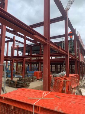 Click Here To Enlarge This Photo Of Intumescent Painting New Care Home