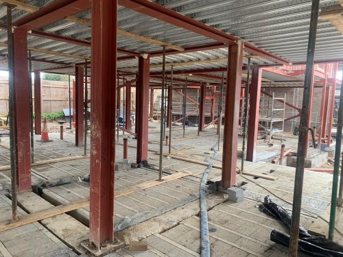 Click Here To Enlarge This Photo Of Intumescent Painting New Care Home