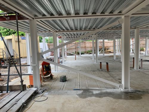 Intumescent Painting New Care Home