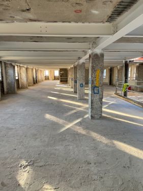 Click Here To Enlarge This Photo Of Vermiculite Fire Protection Removal