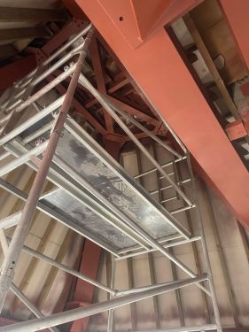 Click Here To Enlarge This Photo Of Vermiculite Fire Protection Removal