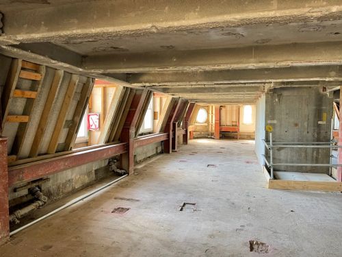 Click Here To Enlarge This Photo Of Vermiculite Fire Protection Removal