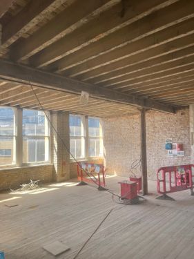 Click Here To Enlarge This Photo Of Vermiculite Fire Protection Removal