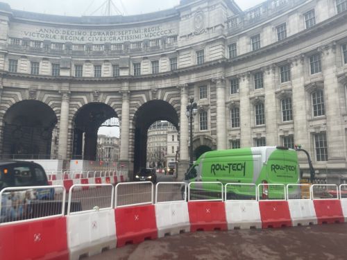 Click Here To Enlarge This Photo Of Admirality Arch Sand Blast London