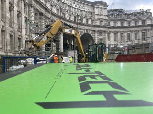 Click Here To Enlarge This Photo Of Admirality Arch Sand Blast London