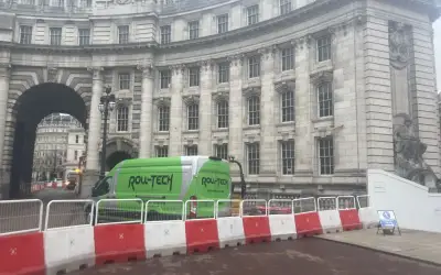 Photo of Admirality Arch Sand Blast London