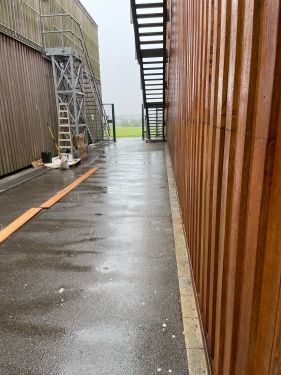 Click Here To Enlarge This Photo Of Folkestone Sand Blasting
