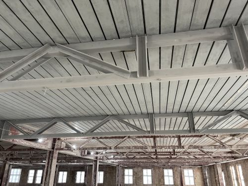 Click Here To Enlarge This Photo Of Fire Protection - Intumescent Painting