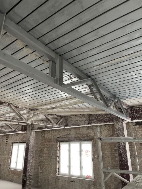 Click Here To Enlarge This Photo Of Fire Protection - Intumescent Painting