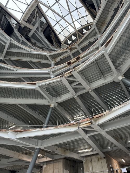 Click Here To Enlarge This Photo Of Sand Blasting - Old City Hall, 110 Queens Walk, London