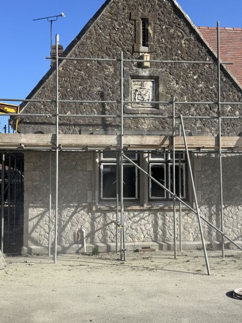 Click Here To Enlarge This Photo Of Soda Blasting Former 1844 Primary School
