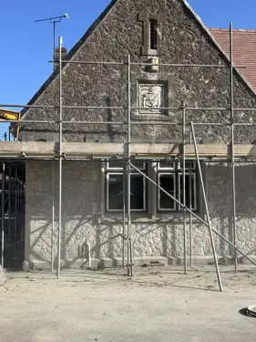 Click Here To Enlarge This Photo Of Soda Blasting Former 1844 Primary School