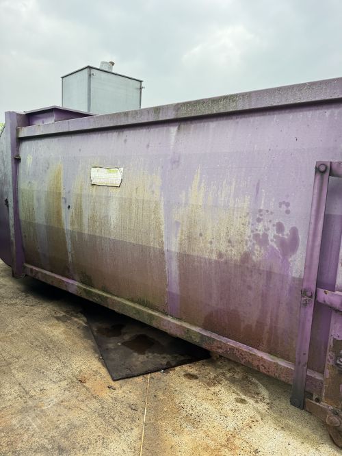 Click Here To Enlarge This Photo Of Sand Blasting Waste Compactor
