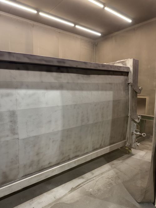 Click Here To Enlarge This Photo Of Sand Blasting Waste Compactor