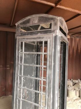 Click Here To Enlarge This Photo Of Telephone Box Sandblasting