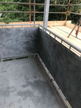 Click Here To Enlarge This Photo Of Removing Old Paint On External Staircase