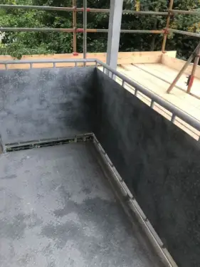 Click Here To Enlarge This Photo Of Removing Old Paint On External Staircase
