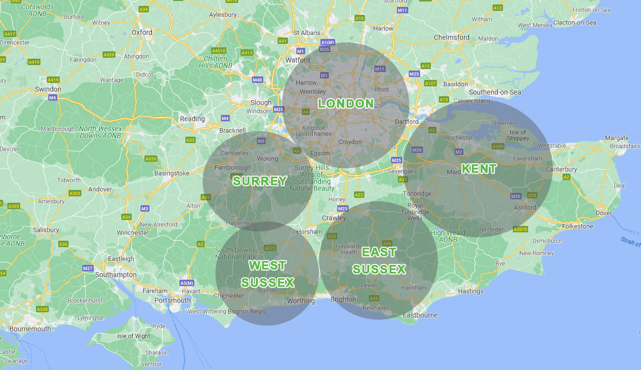 Areas Covered